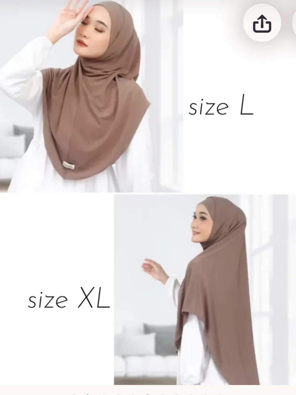 Instant jersey khimar - Picture 2 of 3